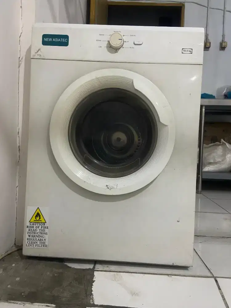 Dijual dryer second Asiatec kapasitas 10,5 kg