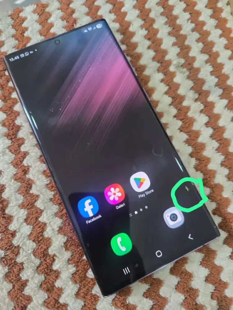 Samsung S22 Ultra 12/256gb Sein Minus Bercak