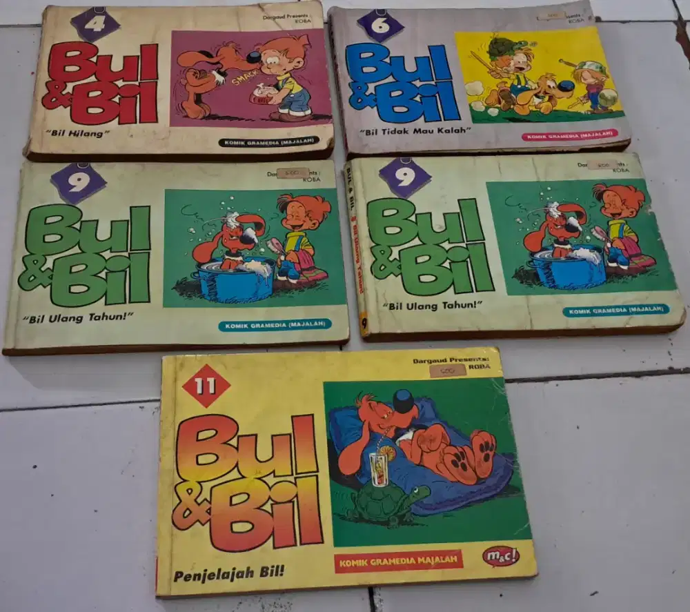 KOMIK EROPA LANGKA BUL & BIL