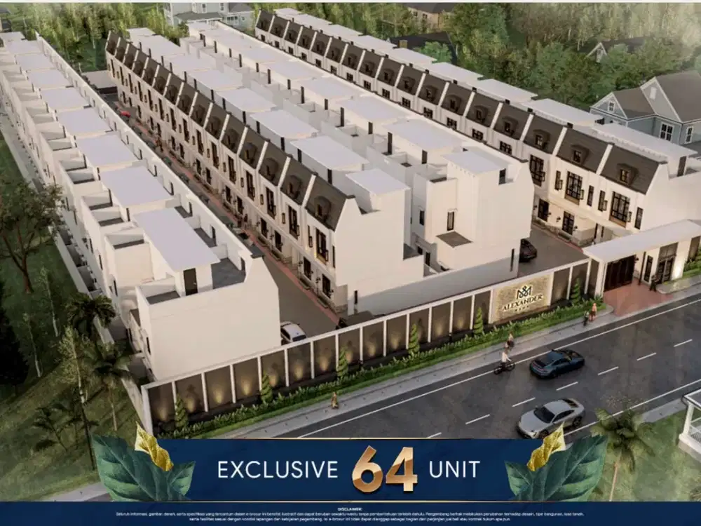 Komplek Alexander Haus Daerah Krakatau Medan Timur