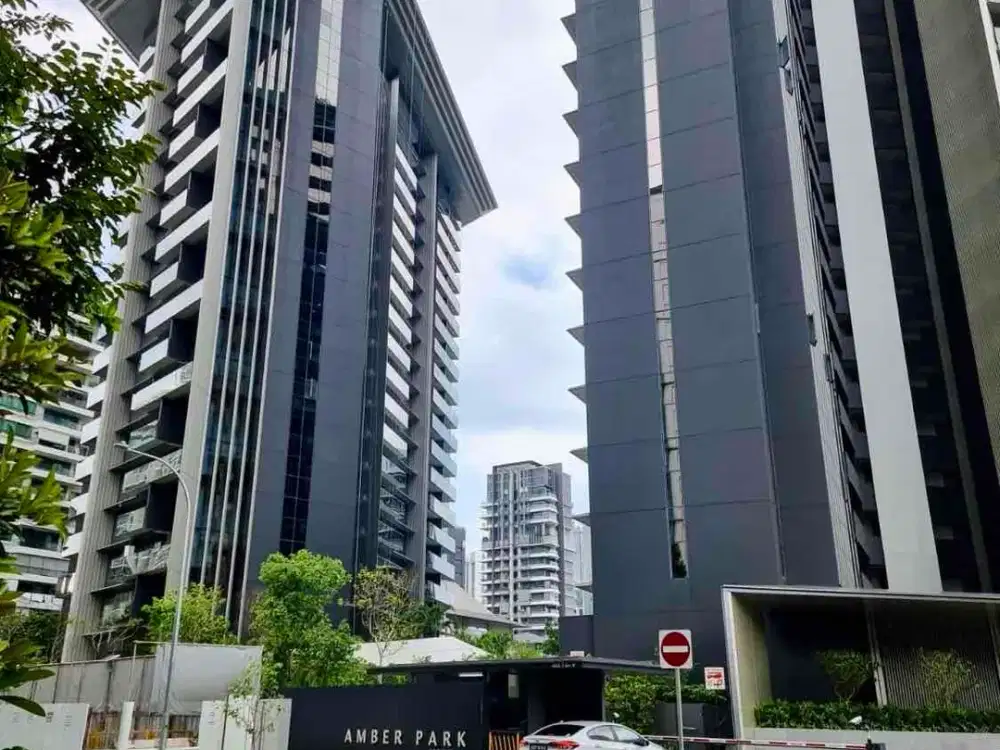 amber park Singapore jual penthouse 6BR mewah dengan pemandangan laut