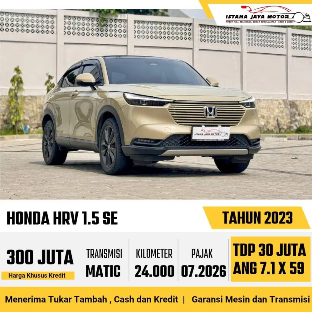 Honda HRV SE AT th 2023 #KM 23 RB