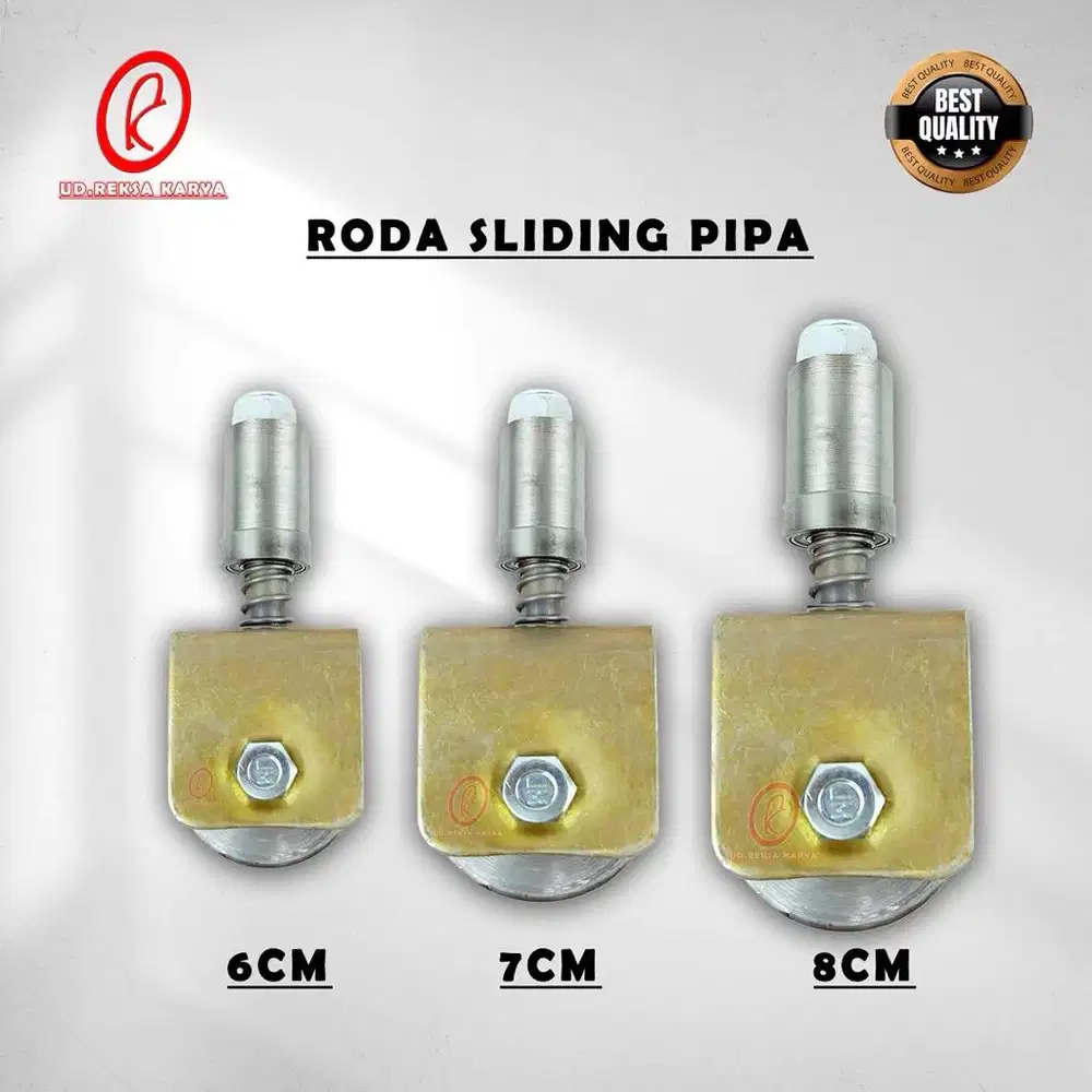 Jual murah roda sleding 8in