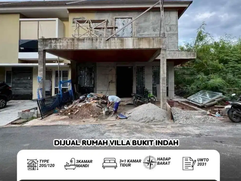 Dijual Rumah Villa bukit indah batam center