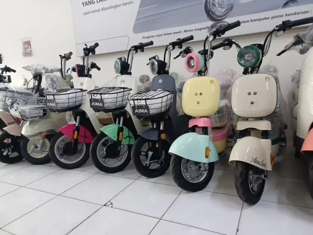 sepeda listrik merek Nomor 2 di China