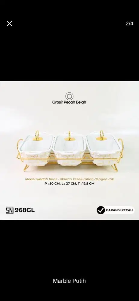 toples kedap udara,set prasmanan, panci