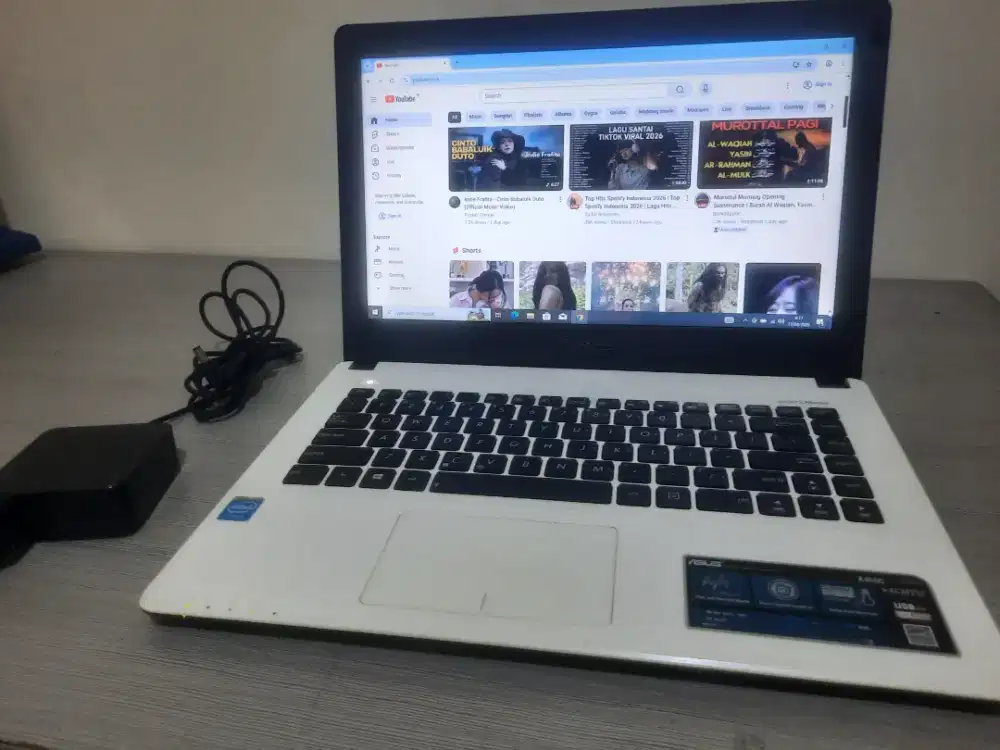 Laptop Sekolah/Kuliah Asus A450C-Intel 1017U(Ram6gb-Hdd-500)Jual BU Cp