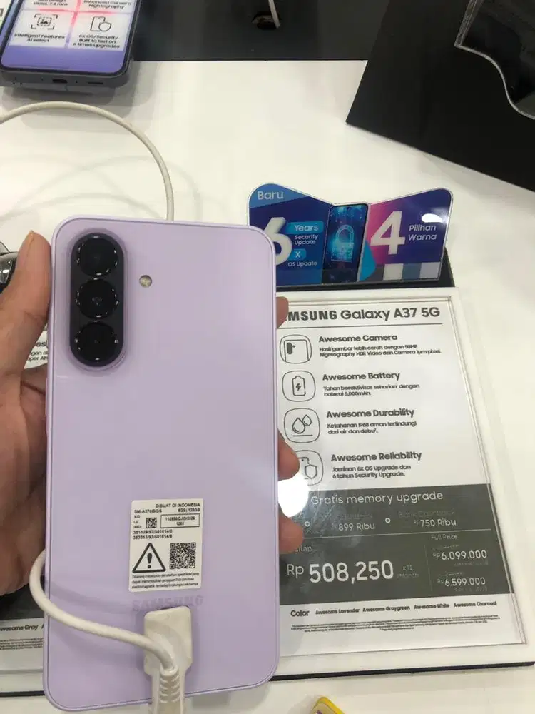 Samsung A37 5g new cash credit
