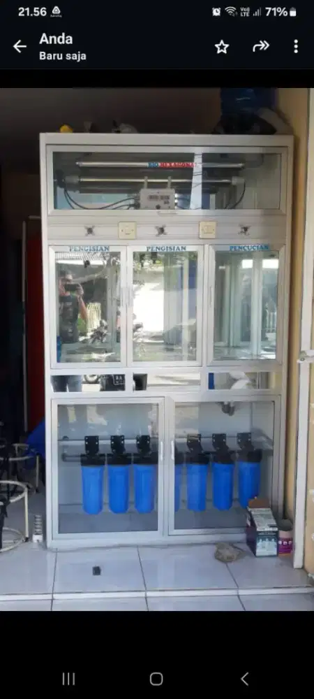 Di butuhkan karyawan antar jemput galon