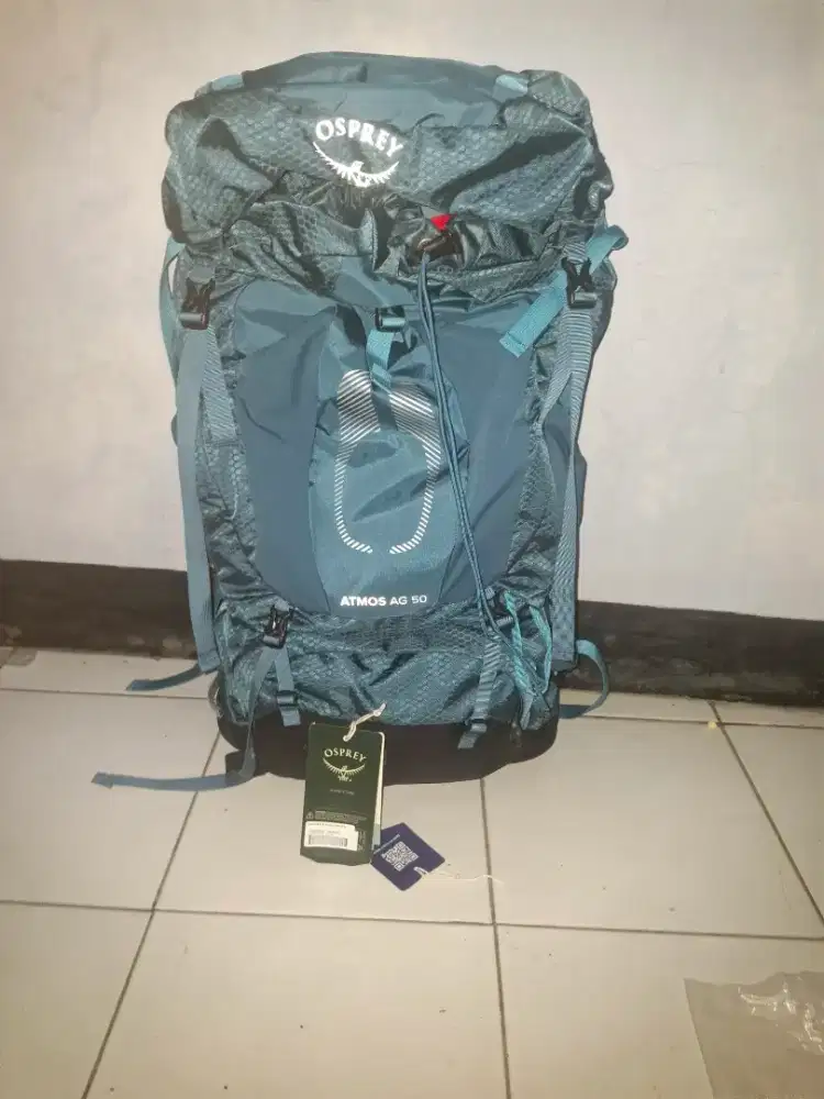 Tas Gunung Carrier Osprey Atmos AG 50 Liter Original Tas Gunung carrir