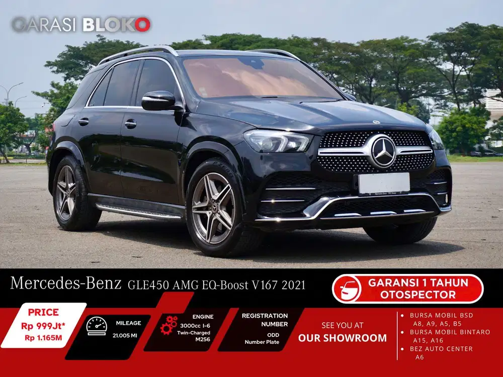 (Warranty ON) Mercedes Benz GLE450 AMG V167 M256 EQ-Boost 4Matic 2021