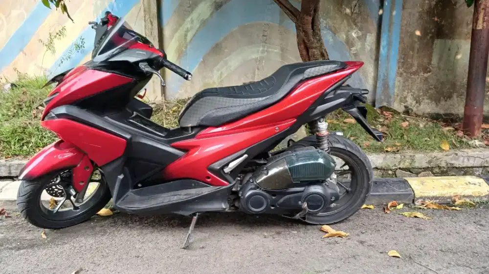 Yamaha aerox merah, 150 cc kondisi siap touri g