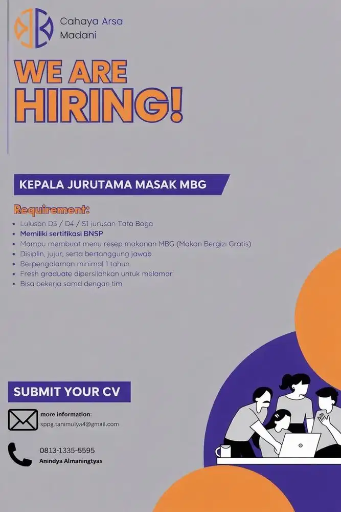 Jurutama masak (Chef)