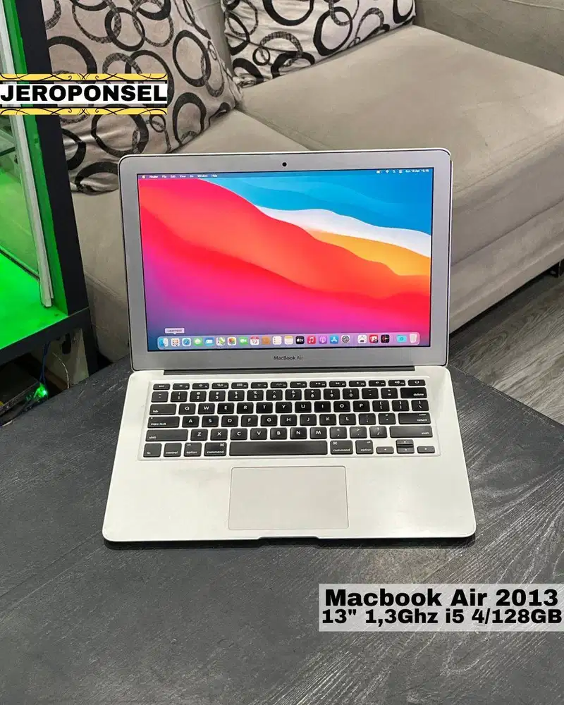 MACBOOK AIR 2013 4/128GB MULUS GARANSI ORIGINAL