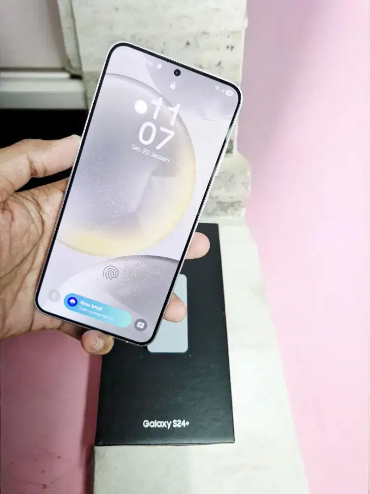 Samsung s24 plus versi ram12 512gb second lengkap