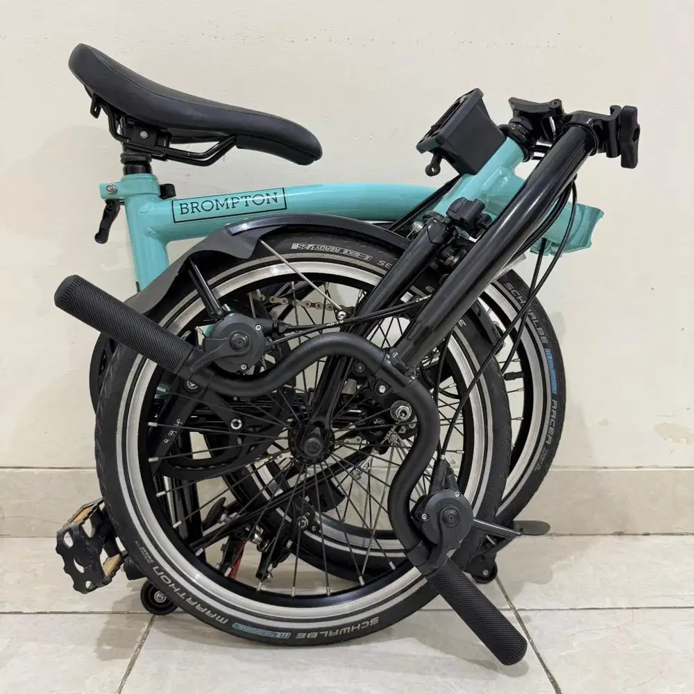 BROMPTON M6L TURKISH GREEN BLACK EDITION 2019 - LIKE NEW