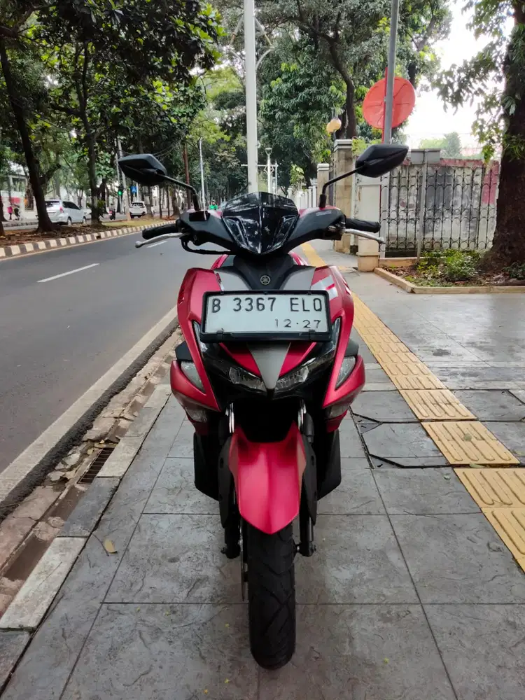 DIJUAL CASH YAMAHA AEROX OLD THN 2017 PJK IDUP SIAP PAKAI