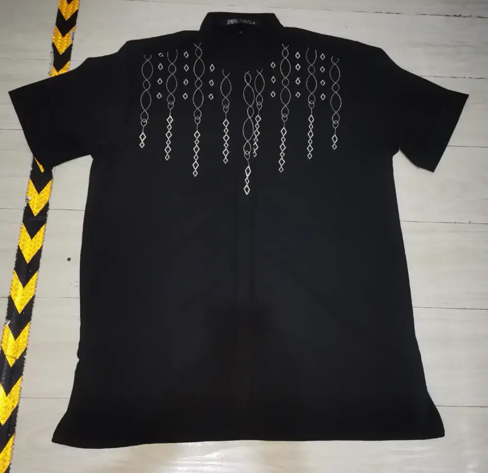 2 baju koko hitam dan putih