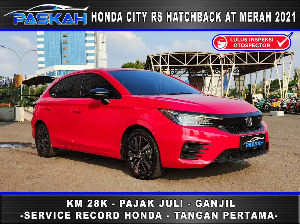 Km=28k BUNGA=5% GanjiL HONDA CITY RS HATCHBACK 2021 Honda CITY RS 2021