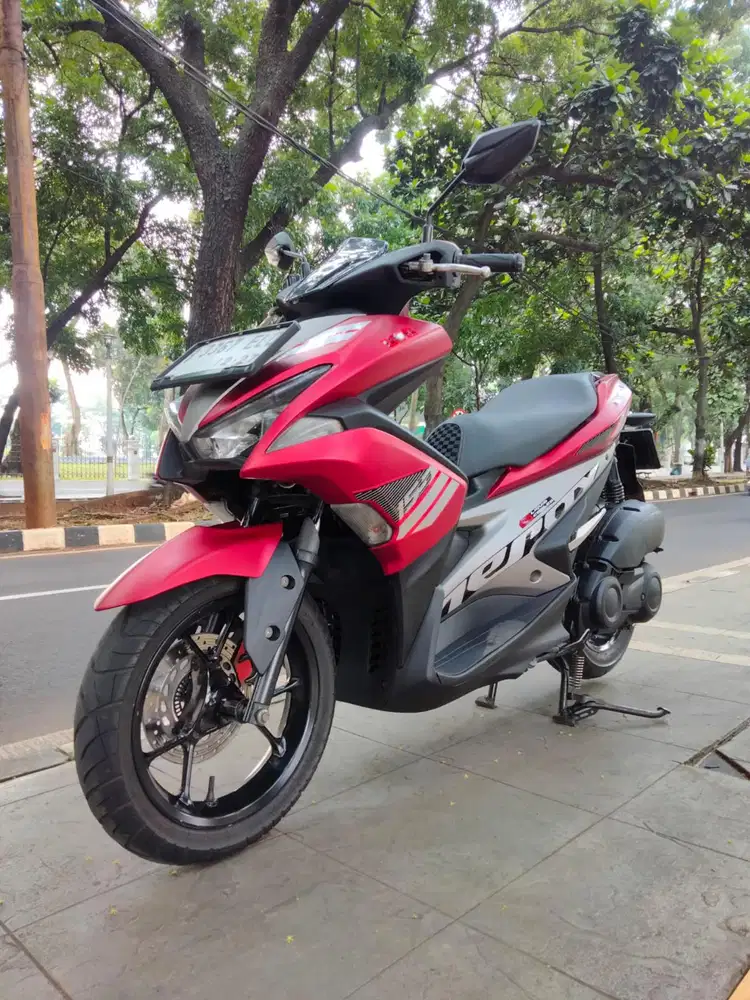 DIJUAL CASH YAMAHA AEROX OLD THN 2017 PJK IDUP SIAP PAKAI