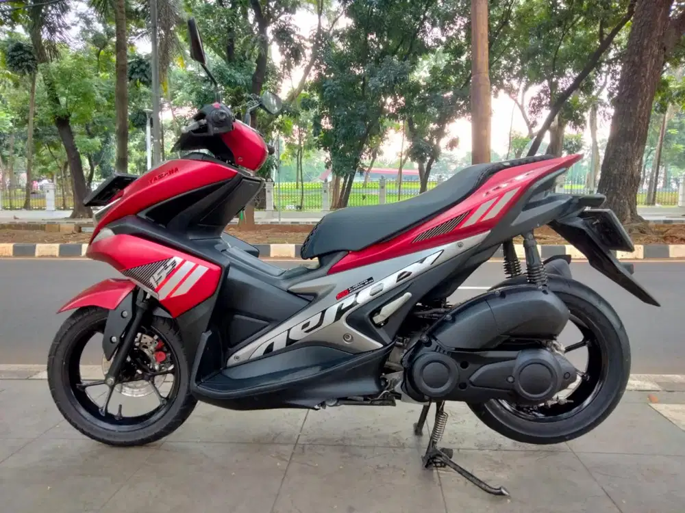 DIJUAL CASH YAMAHA AEROX OLD THN 2017 PJK IDUP SIAP PAKAI