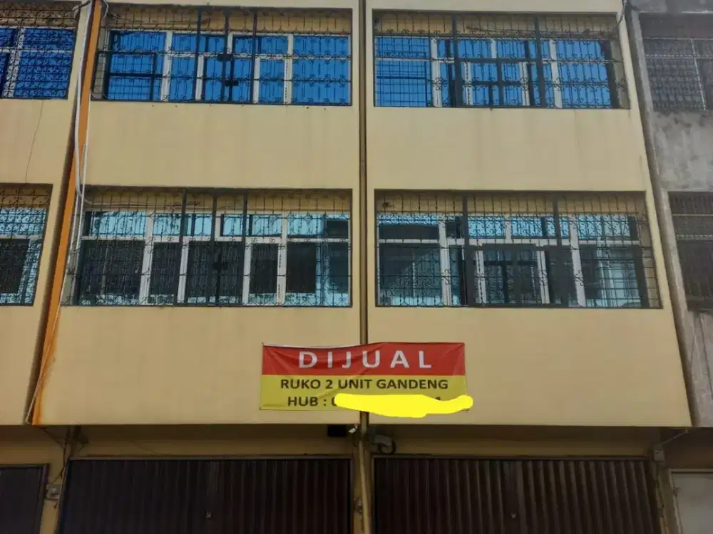 Komplek Ruko 56 Taman Sari, Jual/Sewa, 2 ruko gandeng (bisa 4 ruko)