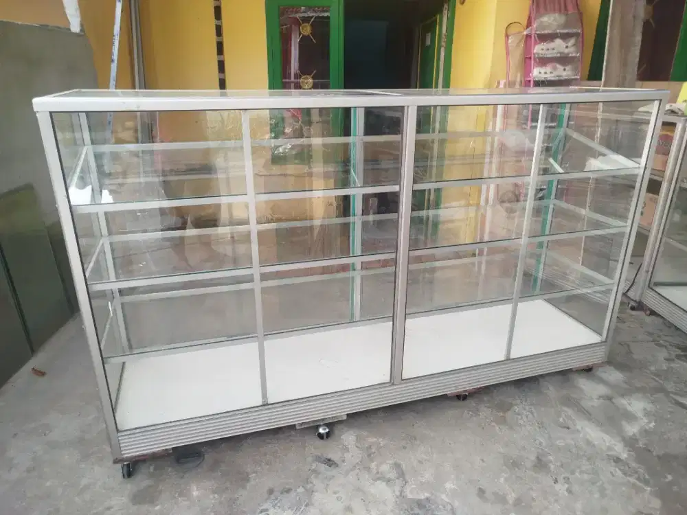Etalase second Uk.200x50x120 Free ongkir