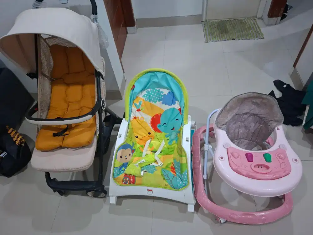 Stroller ,bouncer, walker