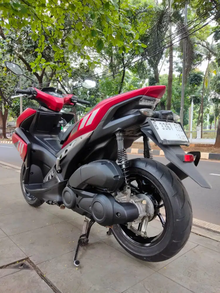 DIJUAL CASH YAMAHA AEROX OLD THN 2017 PJK IDUP SIAP PAKAI