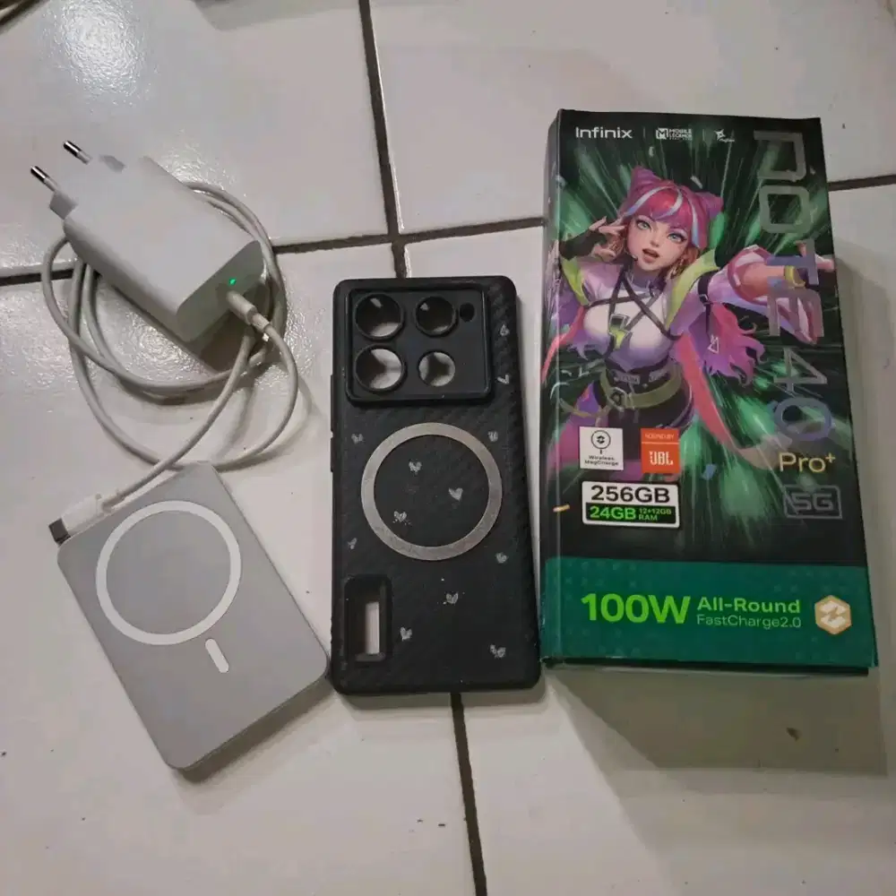 Infinix note 40 pro+ 5g 12/256