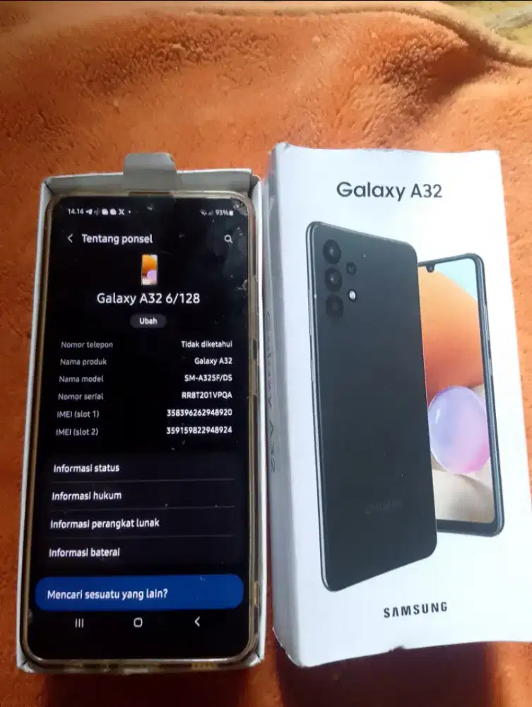 Jual Samsung a32 4g fullset