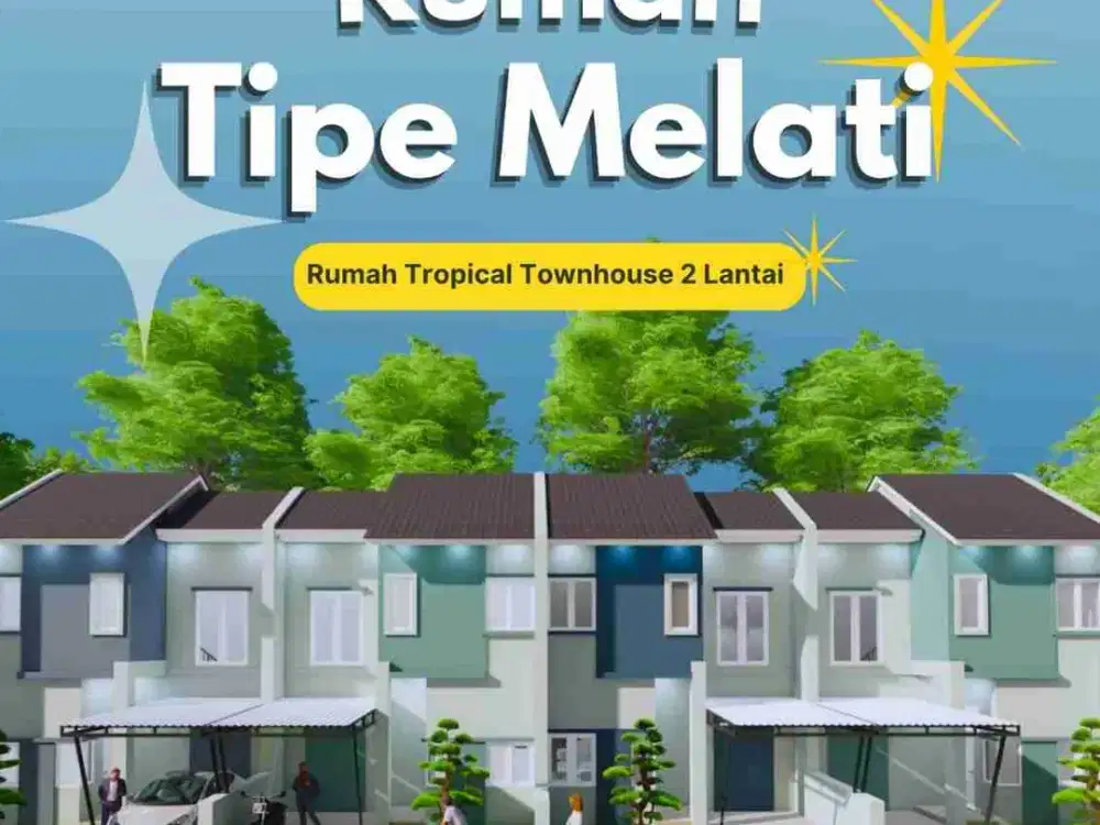 rumah 2 lantai di graha kartika harga terjangkau akses langsung jl raya