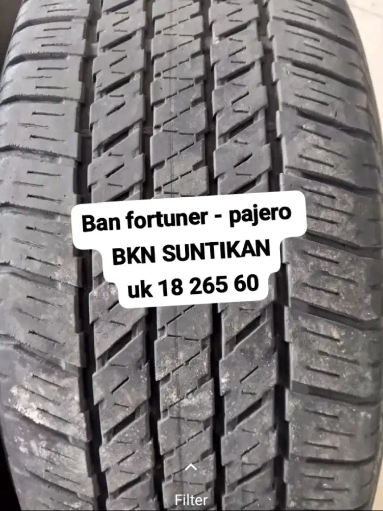 Ban fortuner BKN SUNTIKAN 18 265 60