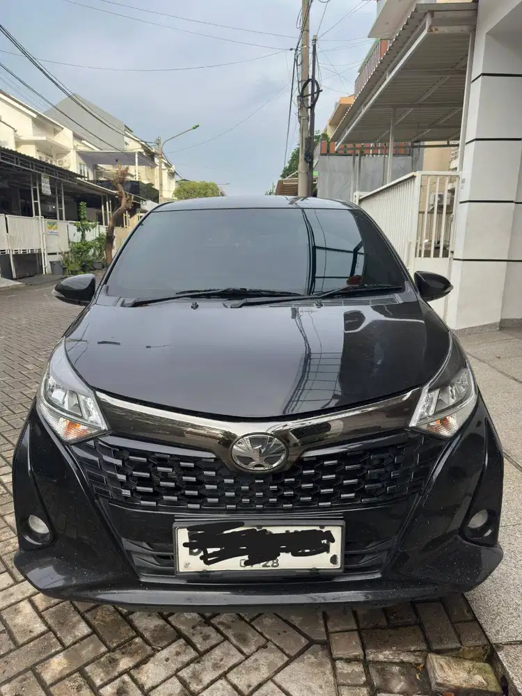 Toyota Calya G AT 2023 Hitam – Low KM