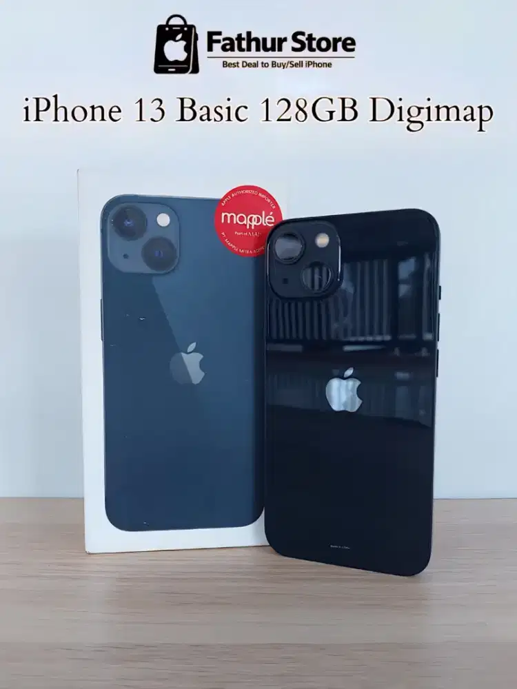 iPhone 13 Basic 128GB Midnight Ex Digimap