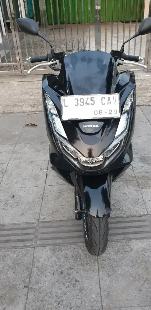 KM 10 ribu PCX 160 th 2024 Hitam Glozi istimewa pjk baru