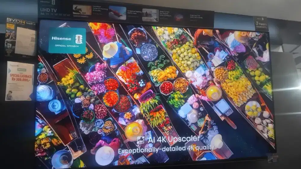 CICILAN HOME CREDIT TV HISENSE