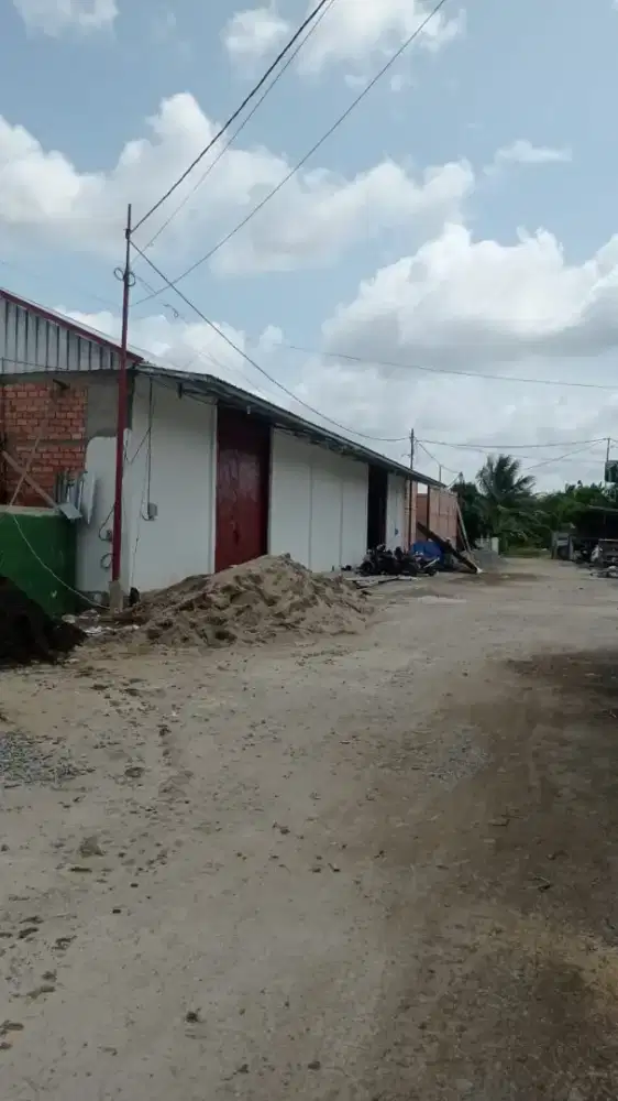 Disewakan gudang tanjung barangan