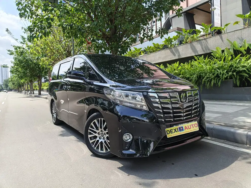 (KM45000)TOYOTA ALPHARD G ATPM 2018 NIK 2017 ISTIMEWA KM RENDAH
