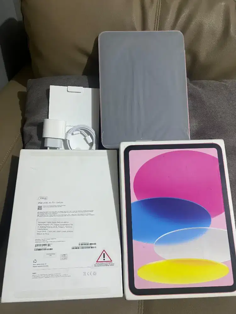 IPad 11 A16 128GB Celullar Wifi IBOX Fullset Unboxing