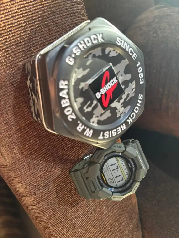 Dijual jam tangan gshock original warna hijau