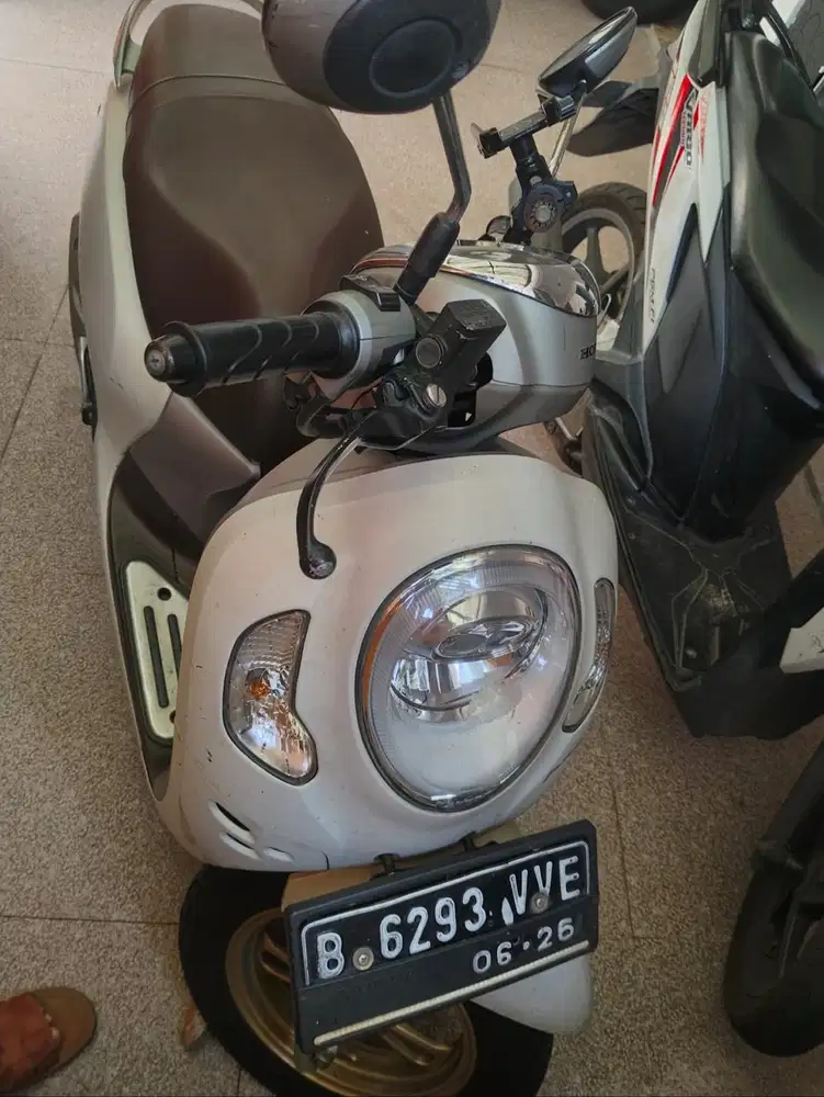 Scoopy 2017 komplit surat motor sehat banget