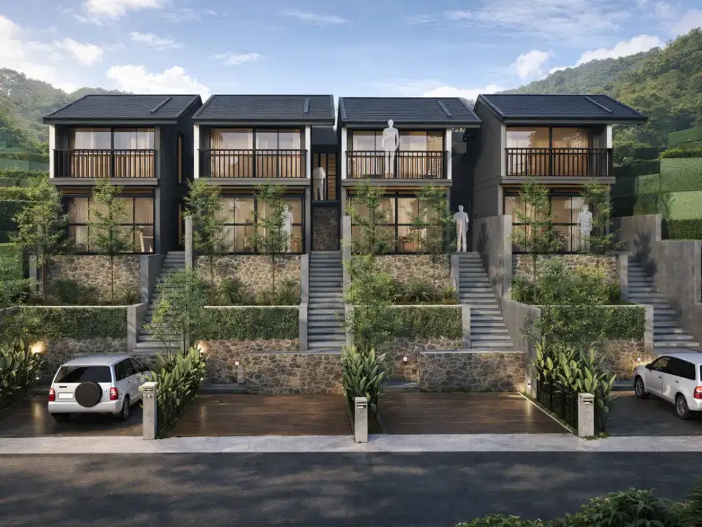 Rumah Bisa Plus Kolam Rendam Panas Nuansa Villa Dekat Resort Dago Pakar Cigadung