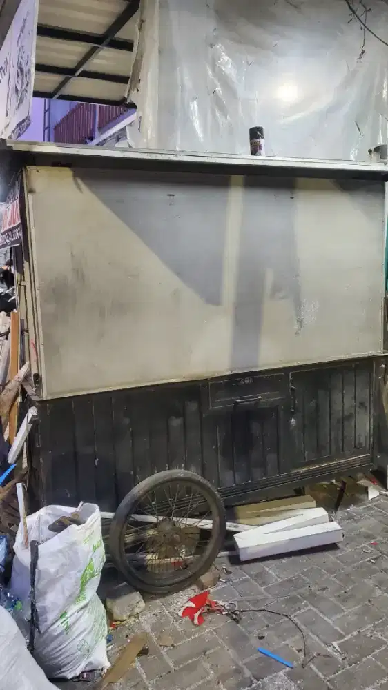 Gerobak alumunium panjang 180Cm