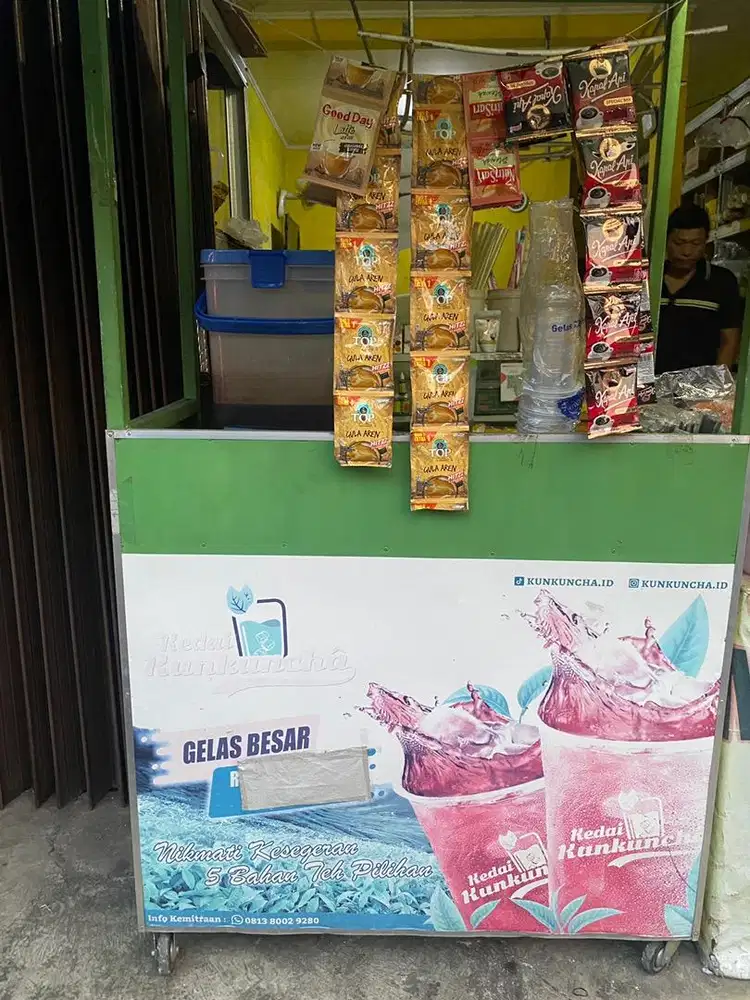 DI JUAL CEPAT DAN MURAH GEROBAK ES BONUS ALAT