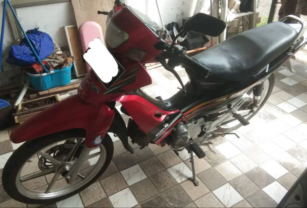 Shogun R 100 merah