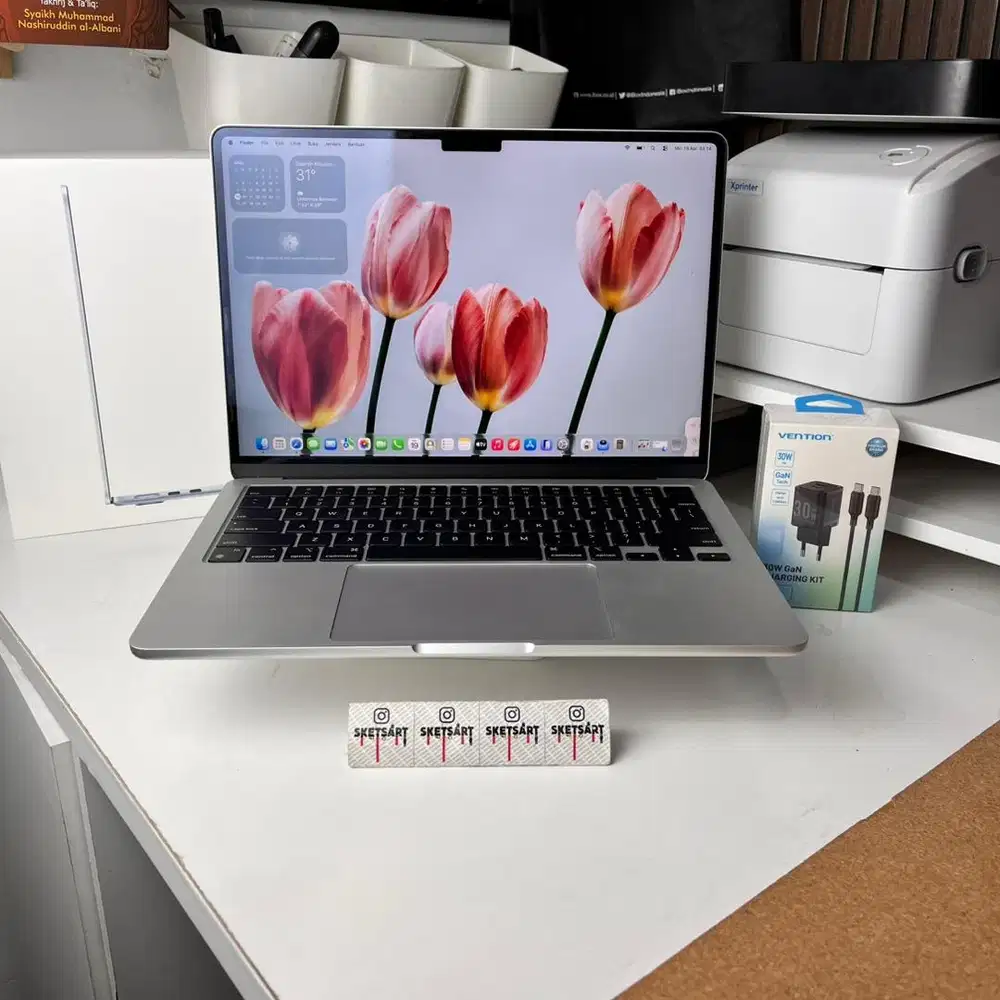 MacBook Air M2 8gb 512gb Silver Battery Health 91%