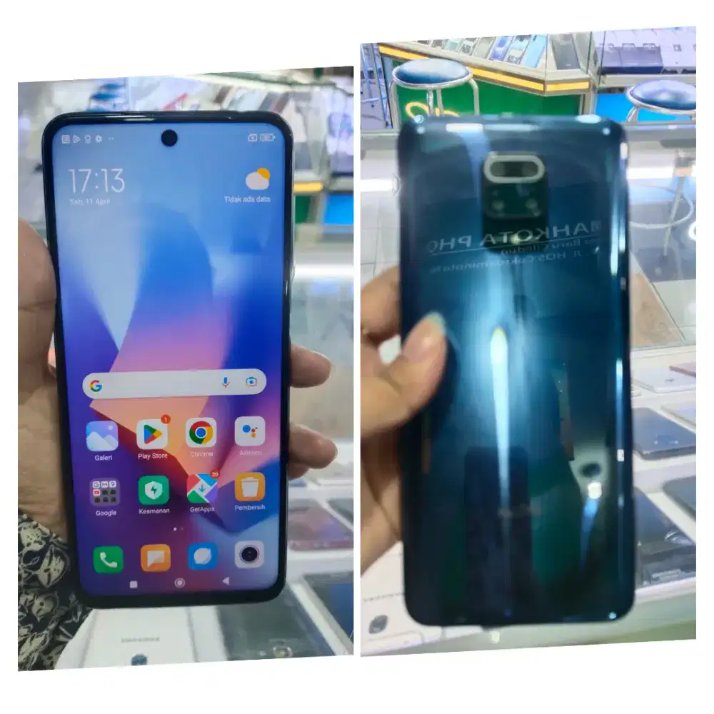 HP redmi note 9 pro ram 6/64 gb