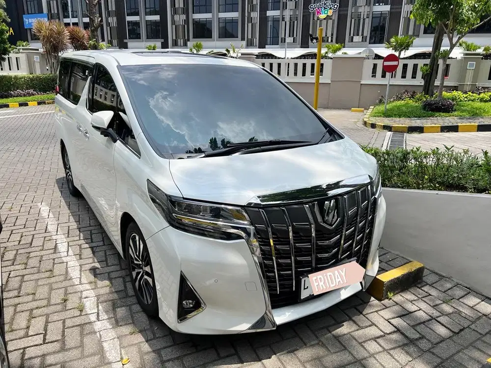 CAT ORI 100% TOYOTA ALPHARD 2019 G ATPM LIKE NEW x vellfire voxy crv