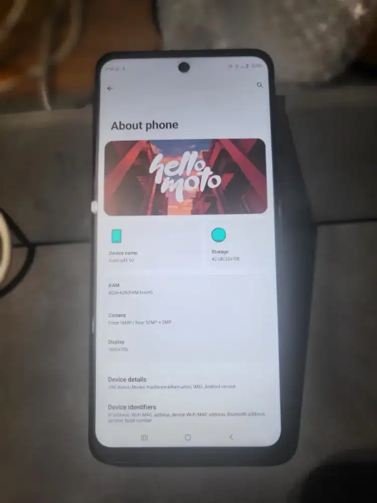 Motorola Moto G45 5G 8/256 bisa TT